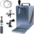 Professionelle Bierzapfanlage mit 30L/h Kühlung, Modell M, inklusive 0,5 kg CO2