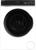 SHARP ES-PRO914WA-DE Frontlader Waschmaschine, 9 kg, 1400 U/min, App-Steuerung, Dampffunktion, Inverter-Technologie, 15 Programme, AquaStop, Weiß