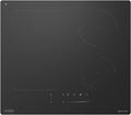 COVERCOOK Induktionskochfeld 60 cm, 4 Kochzonen, Schwarz, Touch Control, 7000W, Timer, Warmhaltefunktion, Brückenzone